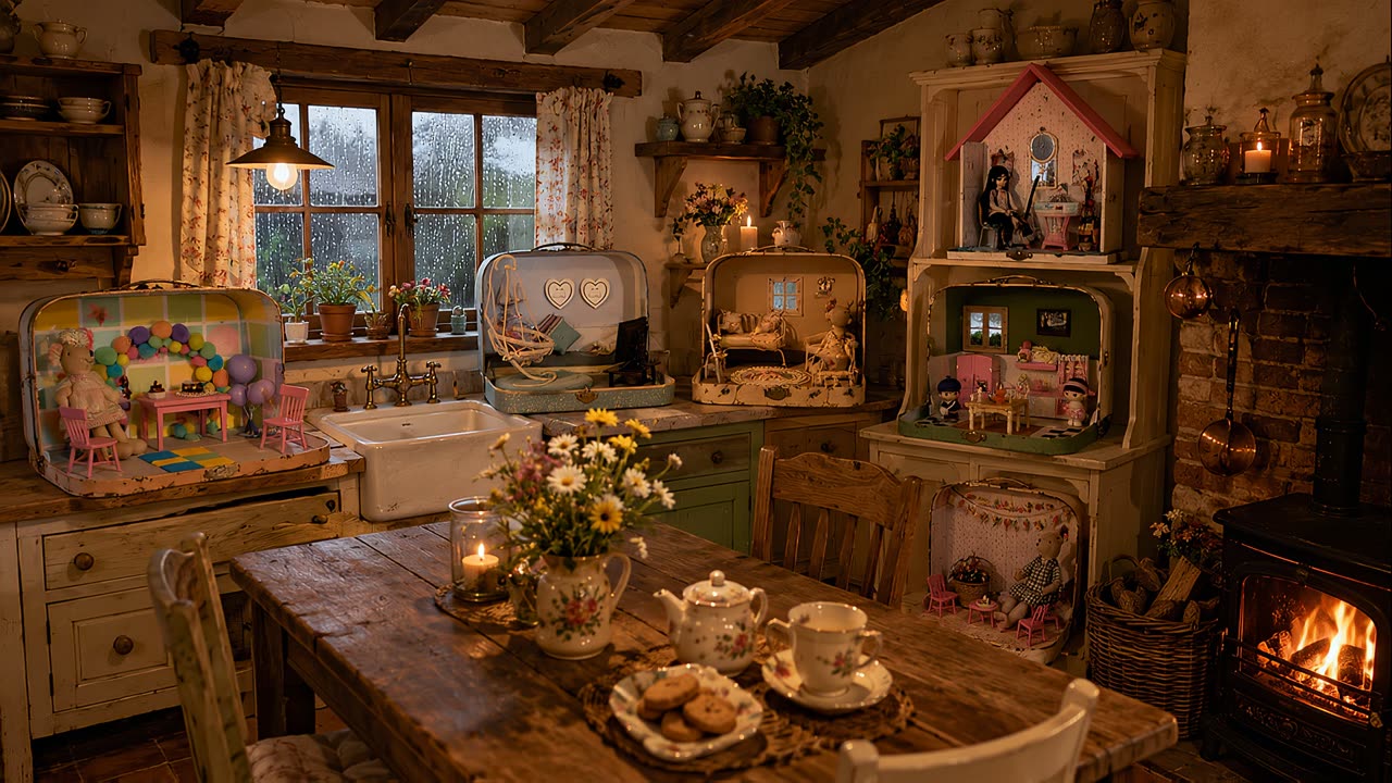 Country Cottage cinematic still