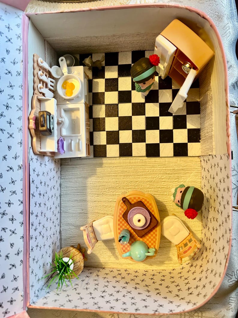 Kitchen Scene in a Suitcase — photo 2
